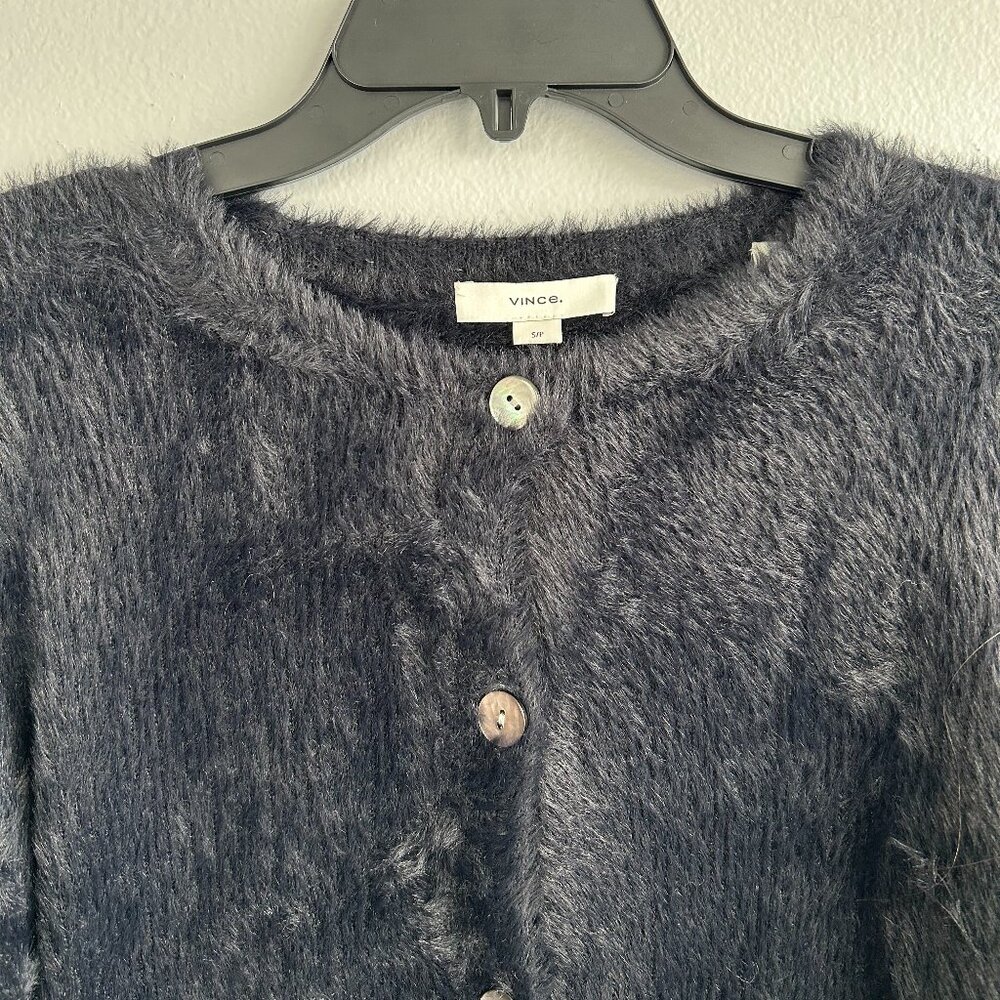 VINCE Eyelash Cardigan